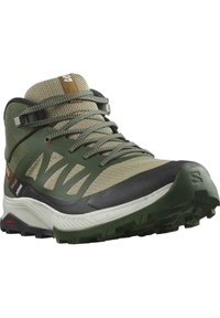 Salomon MOUNTAIN MID - Zapatillas altas - green