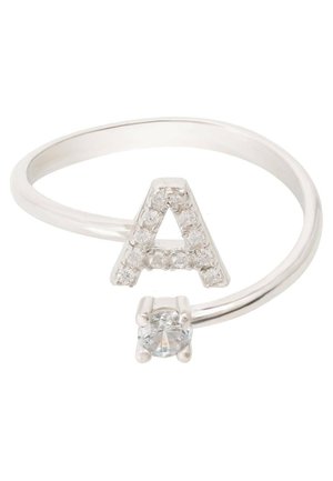 INITIAL A - Ring - silver coloured
