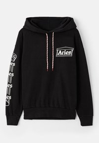 COLUMN HOODIE UNISEX - Felpa con cappuccio - black