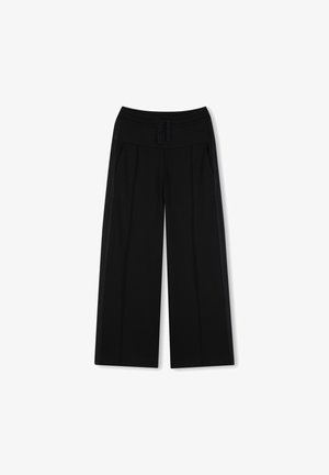 LANVIN, PANTALON LARGE - Pantalon de survêtement - black