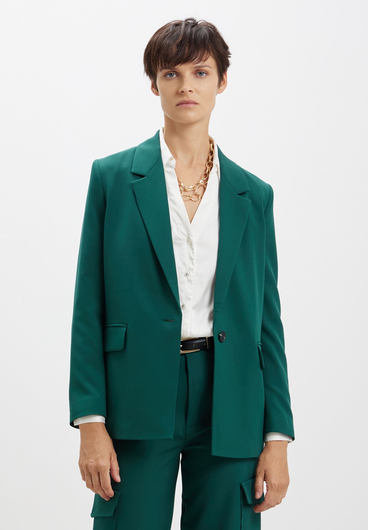 Giacca Estiva Giacca Donna In Pelle PU Elegante Cappotto