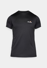 T-shirt Ellesse Floran Uomo - Nero/Oro, Cotone, Manica Corta, Girocollo - Nuova Con Etichette - Foto 5