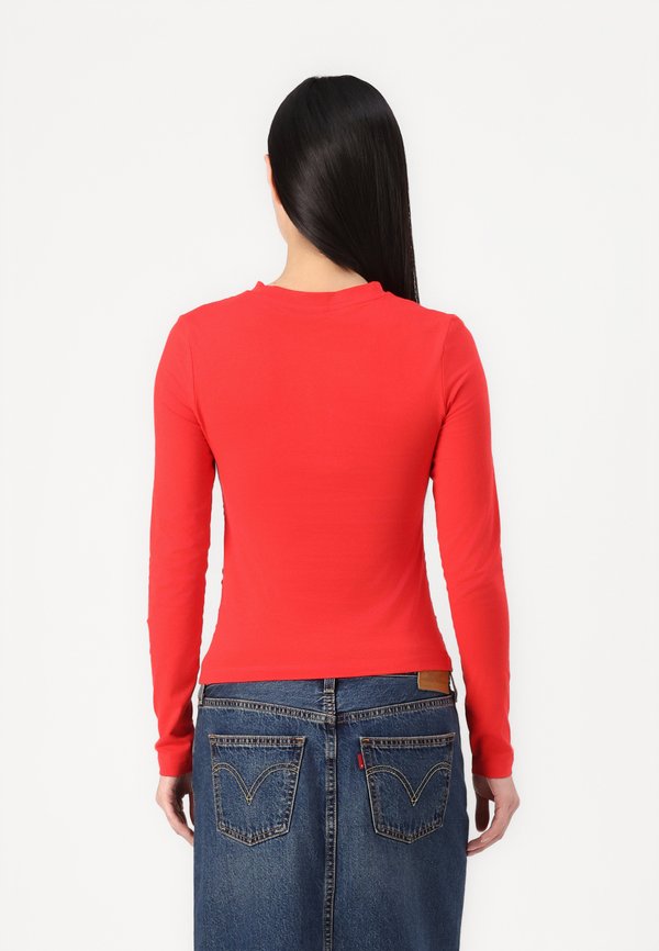 NMKATINKA RUCING - Long sleeved top - tomato3
