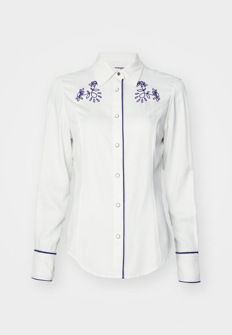 Wrangler Overhemdblouse wit