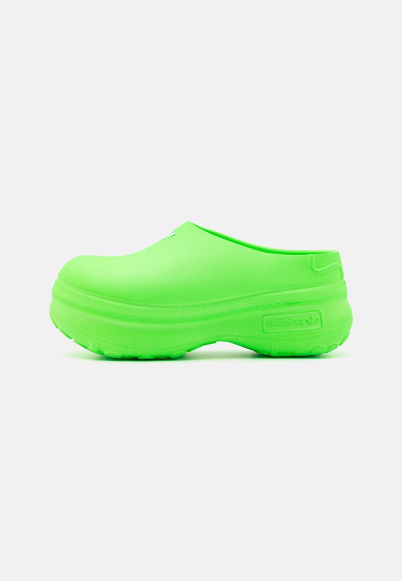 adidas Originals STAN - Baseino šlepetės - solar green/footwear white/solar green