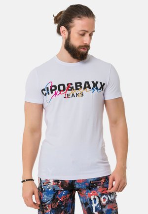 Cipo & Baxx T-Shirt print - white