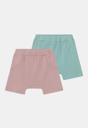 EMILIO BABY 2 PACK UNISEX - Shorts - mauve/light teal