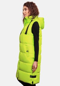 Navahoo SCHNUFFELCHEN - Weste - neon green
