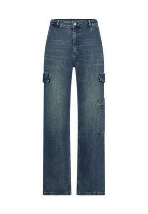 NELA WORKER - Relaxed fit jeans - popover blue