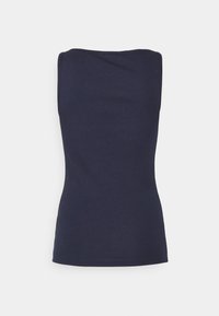 Lauren Ralph Lauren STRETCH COTTON TANK TOP - Top - french navy