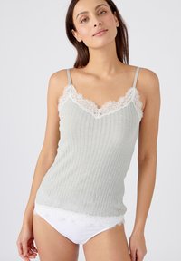 Damart CARACO POINTELLE - Hemd - gris