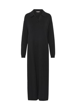 LUCIA - Rochie tricotată - black deep