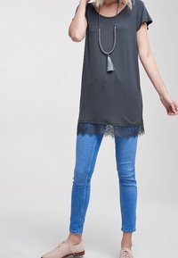 Next T-shirts print - grey