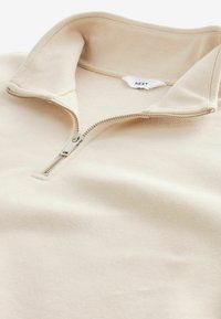 Next HALF ZIP FUNNEL NECK - Pusa - ecru white