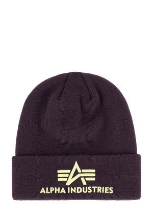 3D - Beanie - plum