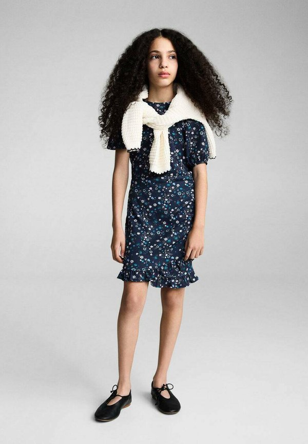 AMAIA - Freizeitkleid - bleu marine foncé