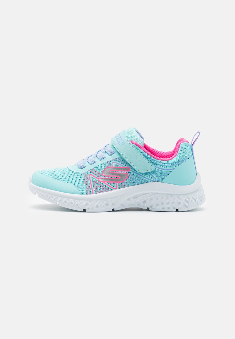 Skechers MICROSPEC PLUS - Zapatillas - aqua/pink