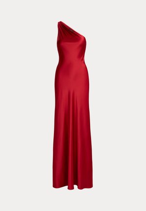 Lauren Ralph Lauren, SATIN CHARMEUSE ONE-SHOULDER GOWN - Robe longue - ralph red