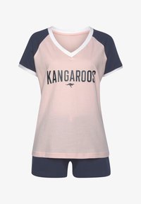 Unselected, rosadunkelblau