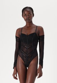 Hunkemöller VERA OFF SHOULDER - Bodijs - black