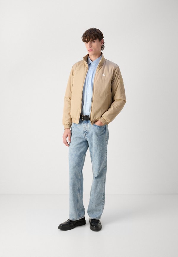 PADDED HARRINGTON - Light jacket - travertine3