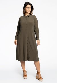 YOEK Blusenkleid - green