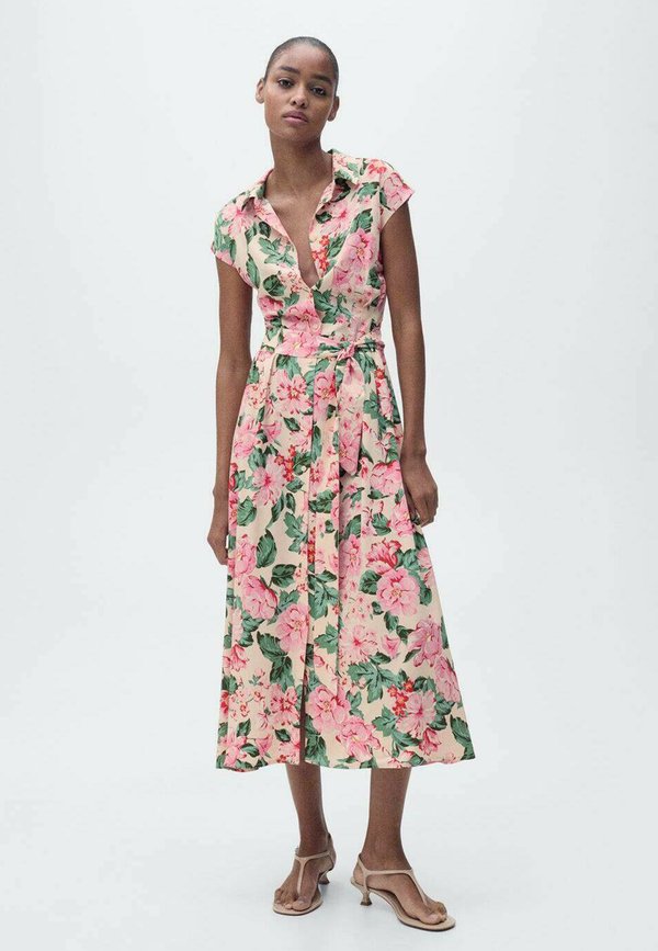 APPLE - Blusenkleid - ecru