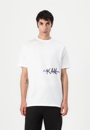 CREWNECK - Print T-shirt - white