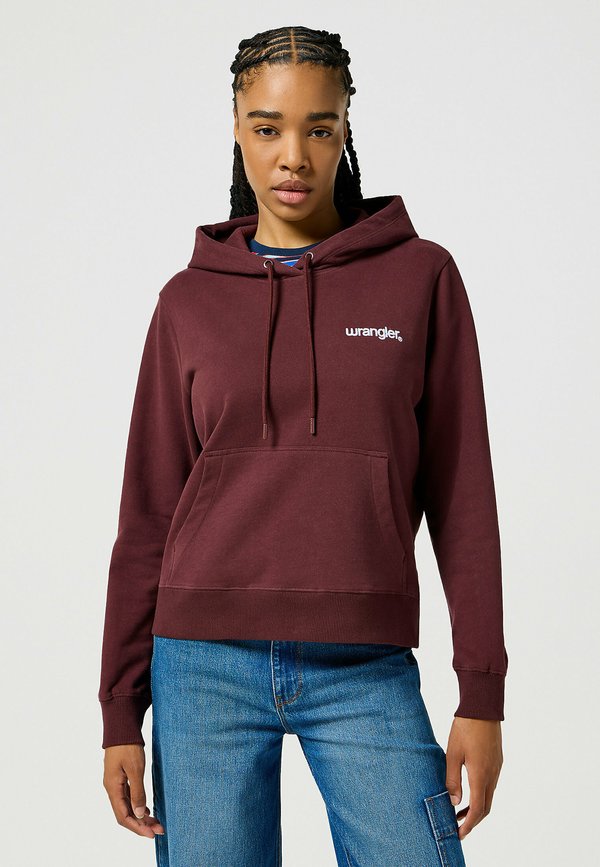REGULAR HOODIE - Kapuzenpullover - dahlia