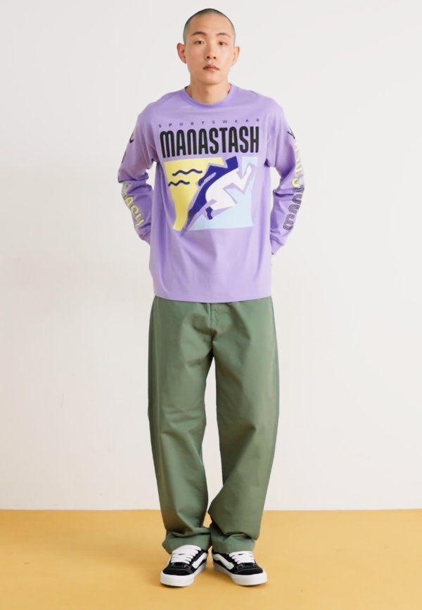 LANDON NEWCOMB DRILL - Trousers - park garment dyed4