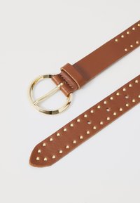 Vanzetti BELT RIVETS AND BUCKLE  - Ceinture - cognac