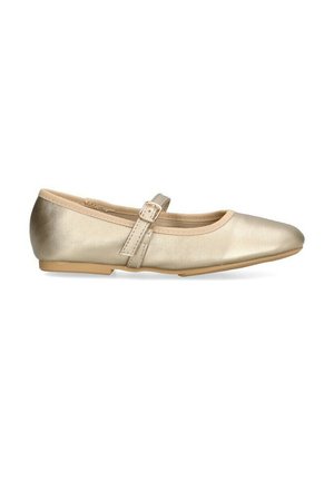 MOLTONS - Bailarinas con hebilla - gold