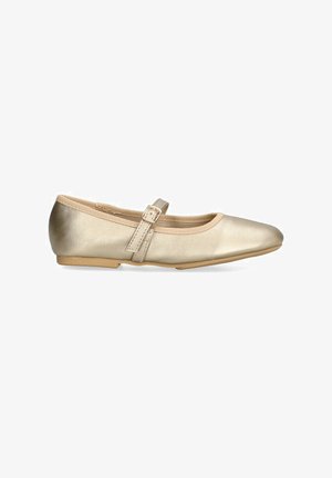 ETIKA, MOLTONS - Bailarinas con hebilla - gold
