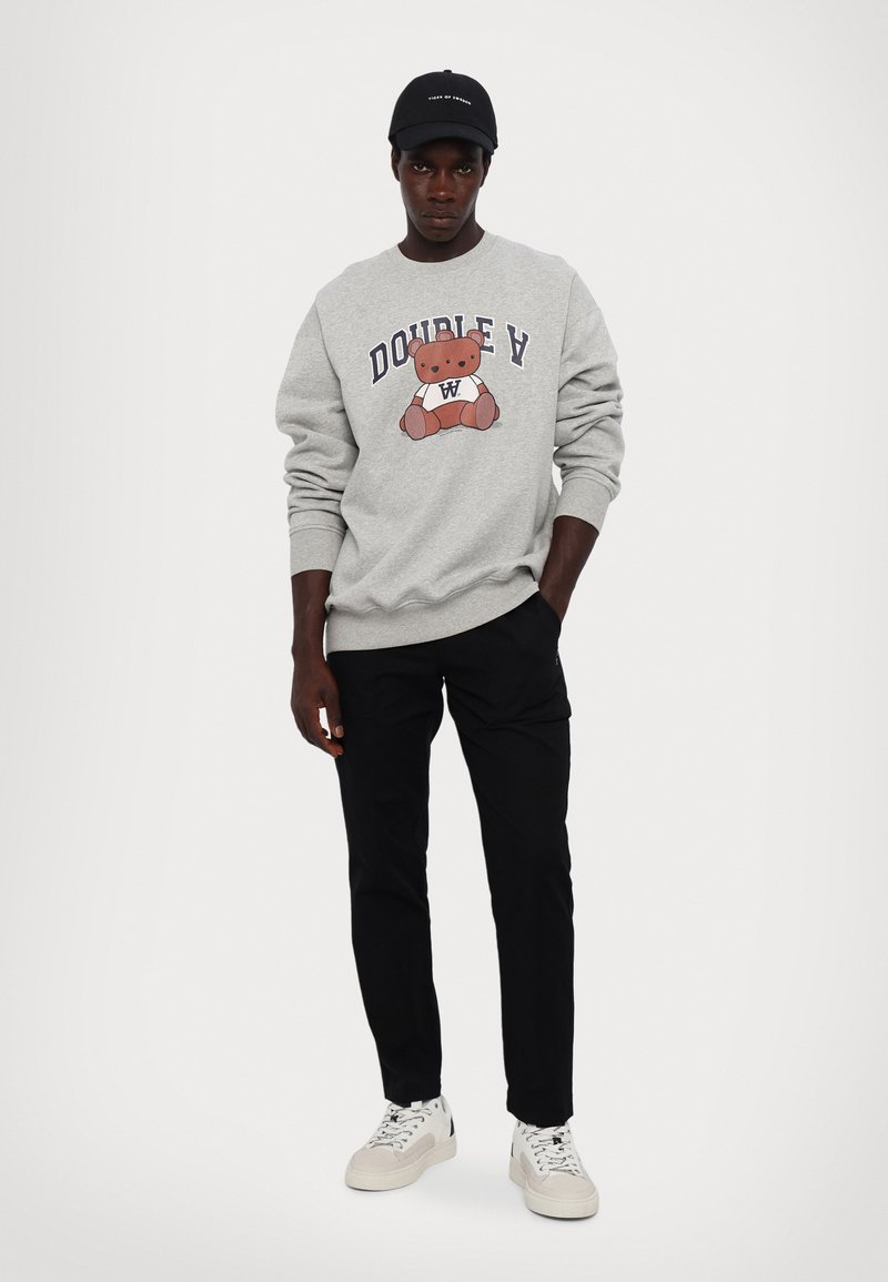 DOUBLE A BY W.W. NOEL BEAR UNISEX - Felpa - grey