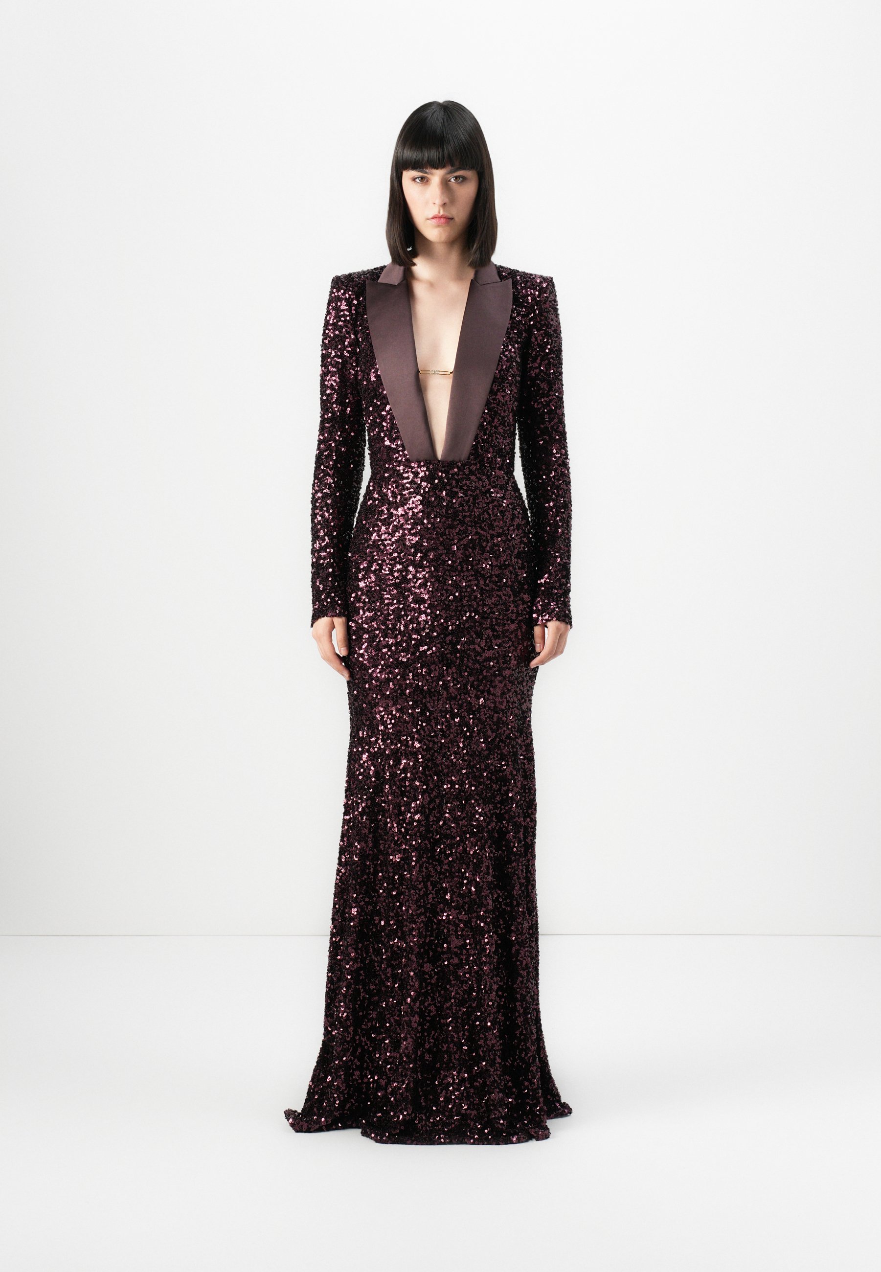 Elisabetta Franchi WOMEN'S DRESS - Maxi dress - merlot/bordeaux - Zalando.ie Elisabetta Franchi WOMEN'S DRESS - Maxi dress - merlot/bordeaux - Zalando.ie