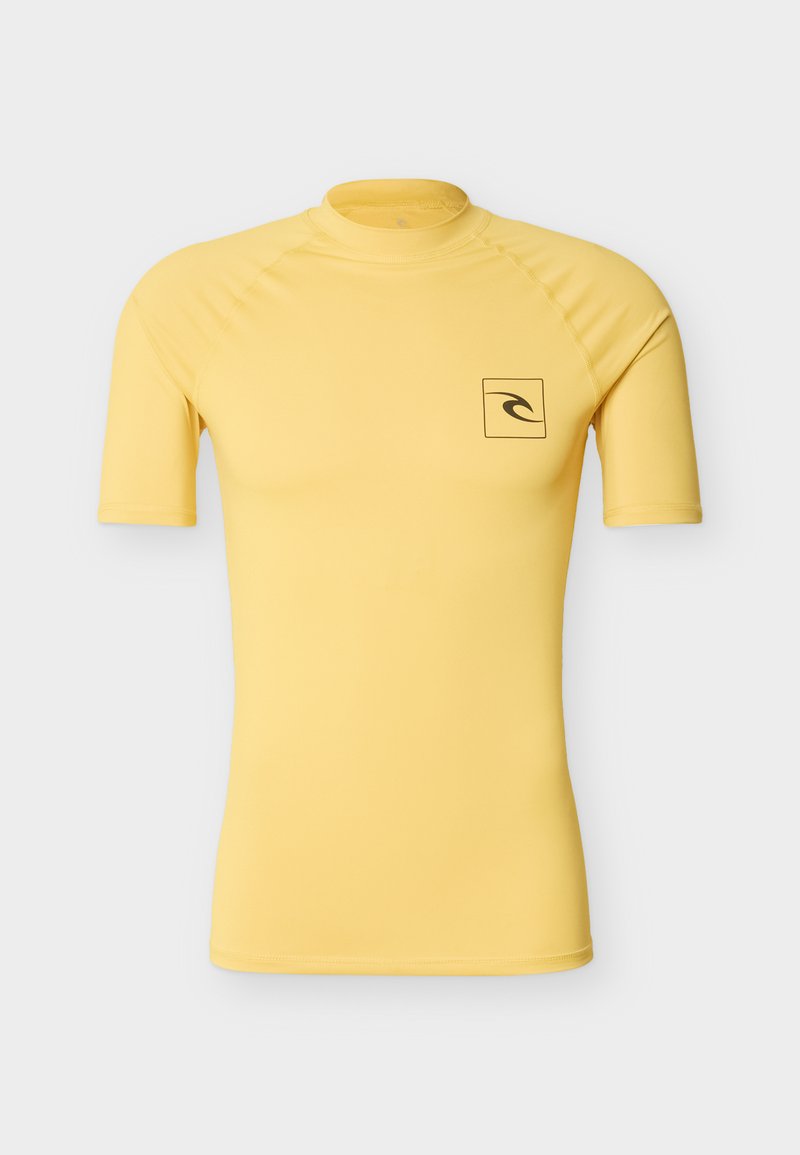 Rip Curl STREAMLINE UPF RASH VEST - Rash vest - yellow - Zalando.ie