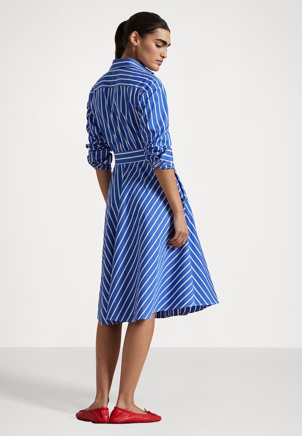 BELTED STRIPED COTTON SHIRTDRESS - Shirt dress2