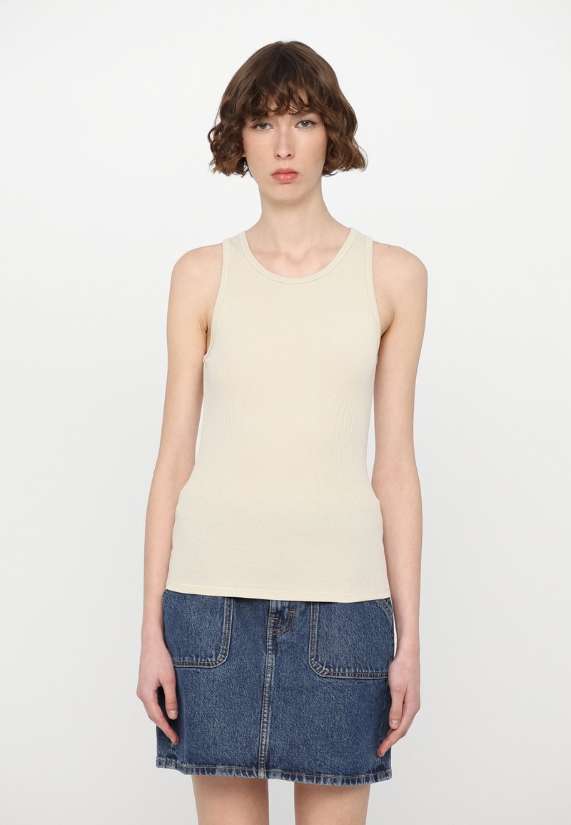 Filippa K - TANK - Topper - dusty beige, Forstørre