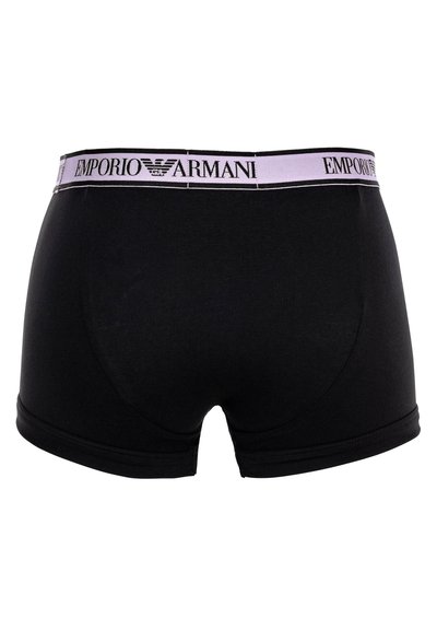 Emporio Armani PARIGAMBA 3 PACK - Boxer alsónadrág - nero nero nero black black black