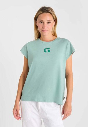 Le Temps Des Cerises TEE ALDO - T-shirt print - bleu