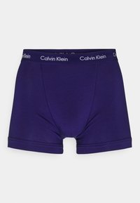 Calvin Klein Underwear TRUNK 3 PACK COTTON STRETCH - Cuecas boxer - grape glim/pale orchid/purple fuss