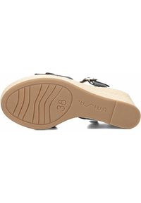 Unisa MELAO - Sandalen met hoge hak - zwart