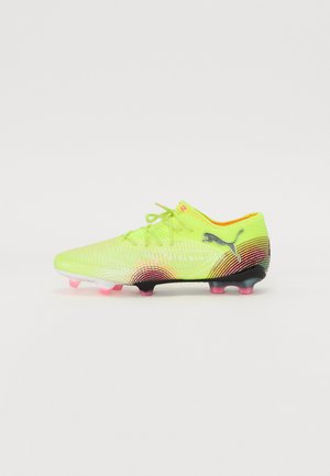 FUTURE 8 ULTIMATE LOW - Moulded stud football boots - yellow alert/black/sun struck