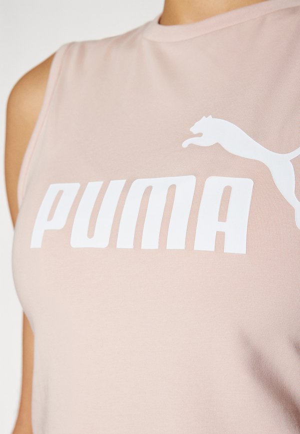 LOGO SLIM TANK - Top - rose quartz2