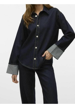 Blus - dark-blue denim