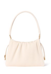 PALMER MEDIUM PLEAT BAG - Håndveske - ivory
