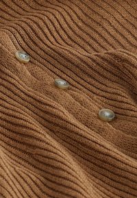 Next BUTTON THROUGH REGULAR FIT - Cardigan - camel brown