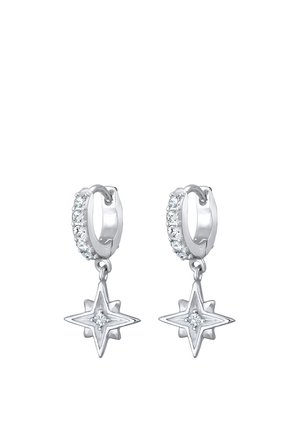 SPARKLING ELEGANCE - MIT KRISTALLEN VON SWAROVSKI® - Øreringe - silver-coloured