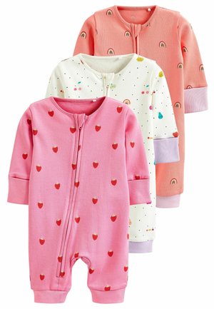 3 PACK STAR SPOT FOOTLESS  - Pyjama - pink