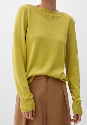 Jersey de punto - yellow